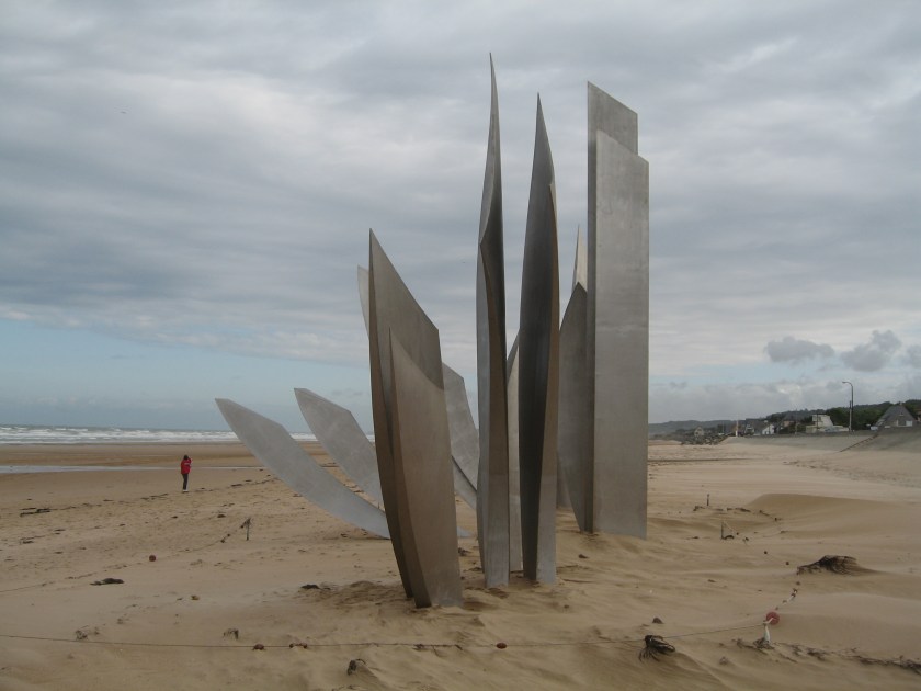 Omaha beach and memorial